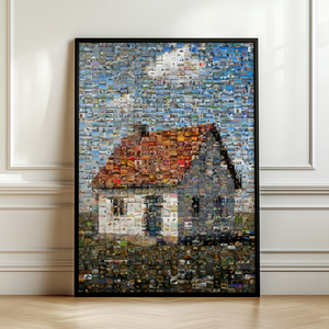 Mosaikbild aus vielen Fotos – erstelle jetzt dein Bauprojekt aus Baustellenbildern Mosaikbild aus vielen Fotos – erstelle jetzt dein Bauprojekt aus Baustellenbildern