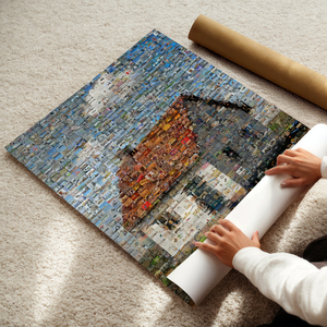 Mosaikbild aus vielen Fotos – erstelle jetzt dein Bauprojekt aus Baustellenbildern Mosaikbild aus vielen Fotos – erstelle jetzt dein Bauprojekt aus Baustellenbildern